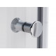 Душевой уголок Agger A01 080TCR 80х80, прозрачное стекло, четверть круга, двери раздвижные