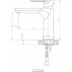Смеситель Agger Gorgeous A0202144 для раковины однорычажный, черный