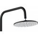 Душевая стойка Agger Breeze A0293544 цвет черный, штанга 97 см, шланг металлический 180 см
