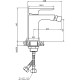 Смеситель для биде Agger Gorgeous A0203100 Хром хром, высота излива 9.9 см