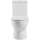 Напольный унитаз Agger AT03000 белый, микролифт, овальный, 36x66 см
