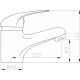 Смеситель Agger Move A0602100 для раковины однорычажный, хром