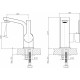 Смеситель Agger Strong A1402100 для раковины однорычажный, хром