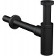Сифон для раковины AlcaPlast A400 BLACK черный