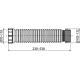 Гофра AlcaPlast A97SN