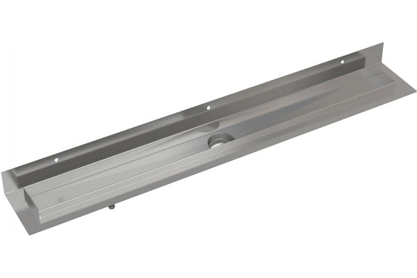 Душевой лоток AlcaPlast APZ23-850 без решетки к стене, выпуск прямой