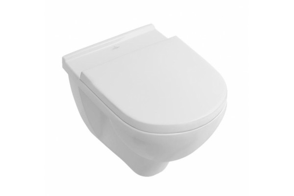 Комплект 3 в 1 инсталляция AlcaPlast + Унитаз подвесной Villeroy & Boch O Novo Directflush + кнопка хром в современном стиле
