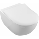 Комплект 3 в 1 инсталляция AlcaPlast + Унитаз подвесной Villeroy & Boch Subway 2.0 5614R201 + кнопка хром в современном стиле