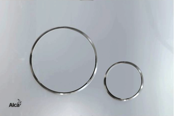 Комплект 3 в 1 инсталляция AlcaPlast + Подвесной унитаз Cerutti Spa Marmolada aria CT7778 + кнопка хром в современном стиле