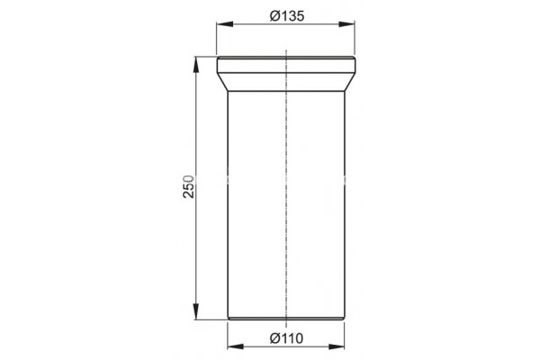 Отвод AlcaPlast A91-250