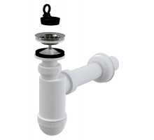 Сифон для раковины AlcaPlast  белый