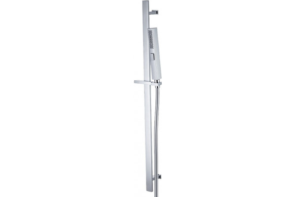 Душевой гарнитур Allen Brau Infinity 5.21013-00 хром штанга 80 см, шланг пластиковый 150 см