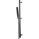 Душевой гарнитур Allen Brau Infinity 5.21013-31 чёрный матовый хром, штанга 80 см