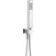 Душевой гарнитур Allen Brau Infinity 5.21021-00 хром штанга 23.8 см, шланг пластиковый 150 см