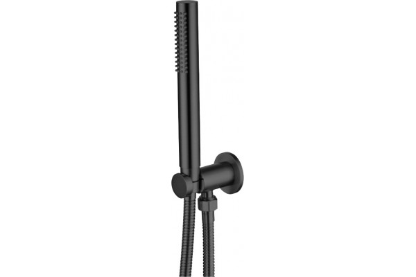 Душевой гарнитур Allen Brau Priority 5.31019-31 чёрный матовый цвет черный, штанга 25.6 см