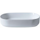 Раковина Allen Brau Fantasy Oval 55x36, белая, овальная, цвет белый