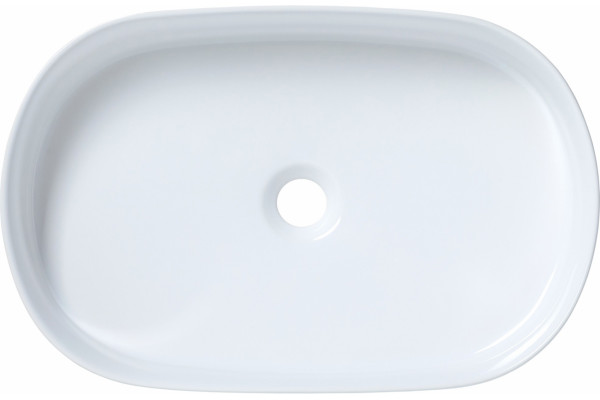 Раковина Allen Brau Fantasy Oval 55x36, белая, овальная, цвет белый