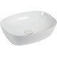 Раковина Allen Brau Priority 50x38, белая, овальная, цвет белый