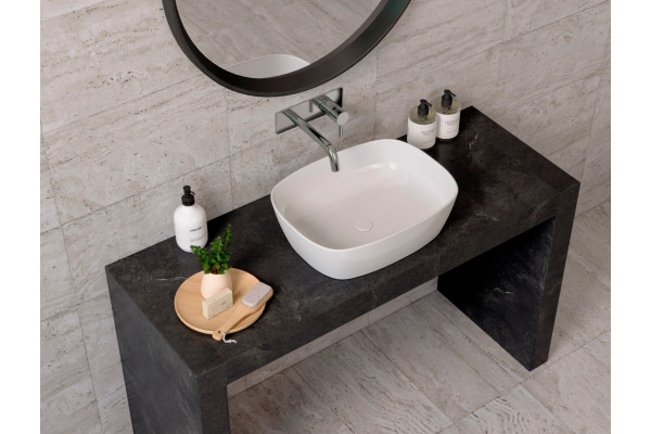 Раковина Allen Brau Priority 50x38, белая, овальная, цвет белый