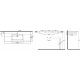 Раковина Allen Brau Fantasy Flat 122x47, без перелива, белая, прямоугольная, цвет белый