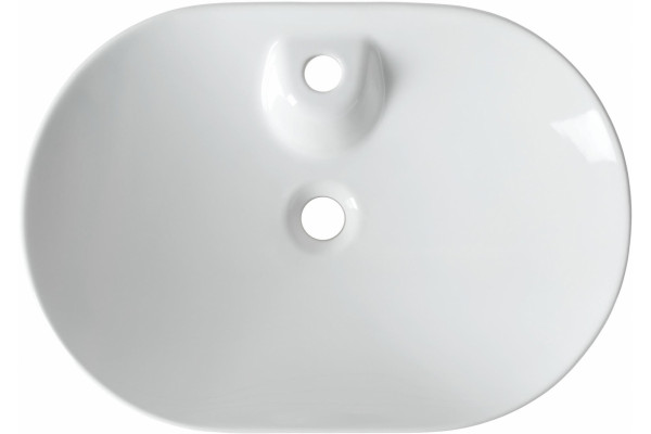 Раковина Allen Brau Fantasy Bowl 60x42, белая, овальная, цвет белый