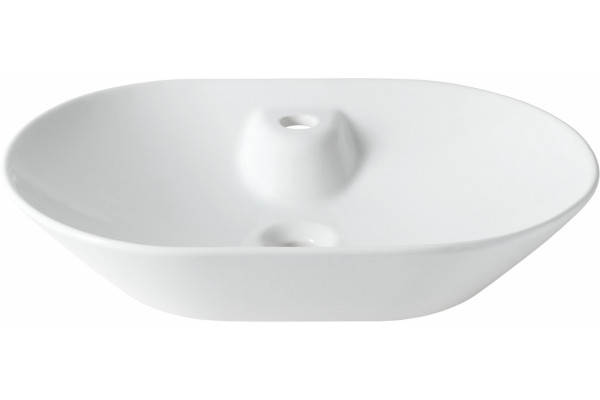 Раковина Allen Brau Fantasy Bowl 60x42, белая, овальная, цвет белый