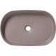 Раковина Allen Brau Fantasy Oval 55x36, коричневая, овальная, цвет коричневый