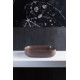 Раковина Allen Brau Fantasy Oval 55x36, коричневая, овальная, цвет коричневый