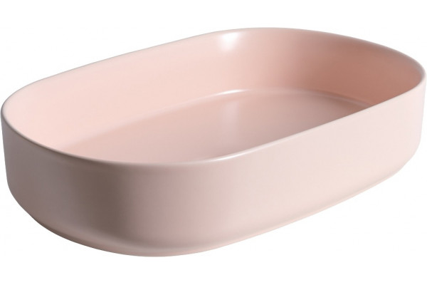 Раковина Allen Brau Fantasy Oval 55x36, розовая, овальная, цвет розовый