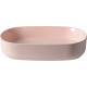 Раковина Allen Brau Fantasy Oval 55x36, розовая, овальная, цвет розовый
