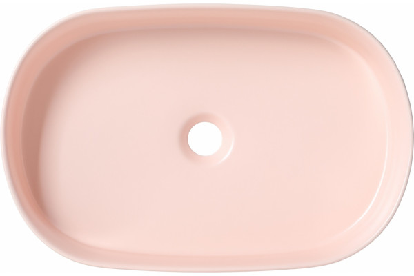 Раковина Allen Brau Fantasy Oval 55x36, розовая, овальная, цвет розовый