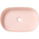 Раковина Allen Brau Fantasy Oval 55x36, розовая, овальная, цвет розовый