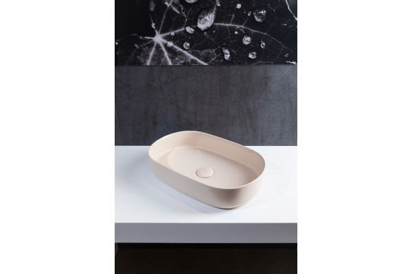 Раковина Allen Brau Fantasy Oval 55x36, слоновая кость, овальная, цвет бежевый