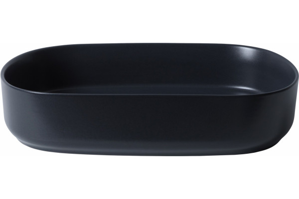 Раковина Allen Brau Fantasy Oval 55x36, черная матовая, овальная, цвет черный