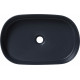 Раковина Allen Brau Fantasy Oval 55x36, черная матовая, овальная, цвет черный
