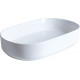 Раковина Allen Brau Fantasy Oval 55x36, белая матовая, овальная, цвет белый