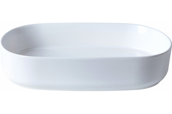 Раковина Allen Brau Fantasy Oval 55x36, белая матовая, овальная, цвет белый