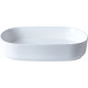 Раковина Allen Brau Fantasy Oval 55x36, белая матовая, овальная, цвет белый