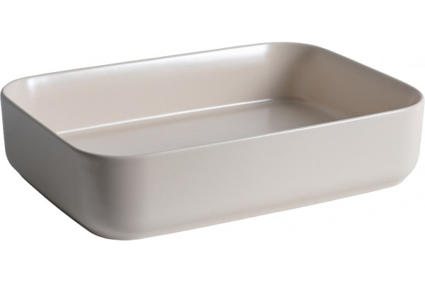 Раковина Allen Brau Fantasy Quad 50x36, слоновая кость, прямоугольная, цвет бежевый
