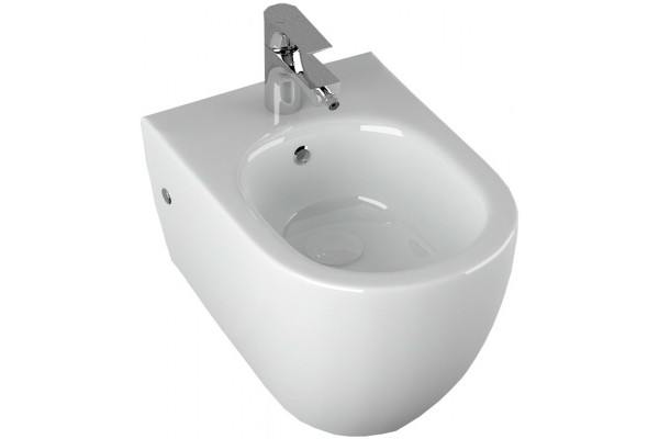 Биде подвесное Allen Brau Reality 4.32008.20 цвет белый, овальное, 36.5x53 см