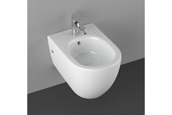 Биде подвесное Allen Brau Reality 4.32008.20 цвет белый, овальное, 36.5x53 см
