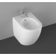 Биде напольное Allen Brau Reality 4.32005.20 белое цвет белый, овальное, 36.5x52 см