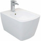 Биде подвесное Allen Brau Liberty 4.33005.20 цвет белый, овальное, 30x50 см