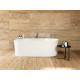 Акриловая ванна Allen Brau Priority 1 170x80, белая матовая, овальная, объем 240 л.