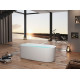 Акриловая ванна Allen Brau Priority 1 170x80, белая, овальная, объем 240 л.