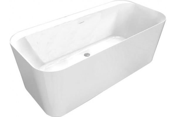 Акриловая ванна Allen Brau Infinity 1 170x80, белая матовая, прямоугольная, отдельностоящая
