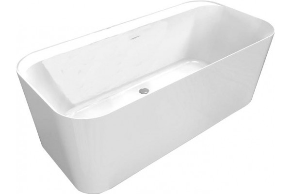 Акриловая ванна Allen Brau Infinity 1 170x80, белая, прямоугольная, отдельностоящая