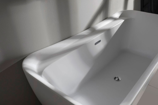 Акриловая ванна Allen Brau Infinity 2 170x78, белая матовая, прямоугольная, отдельностоящая