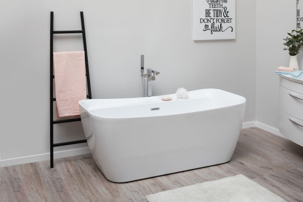 Акриловая ванна Allen Brau Infinity 2 170x78, белая, прямоугольная, отдельностоящая