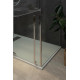 Душевой уголок Allen Brau Priority 120x90 Cr прямоугольный, двери распашные